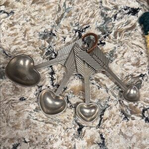 Vintage Pewter Measuring Spoons